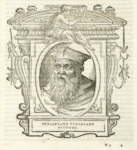 Milan, Biblioteca Braidense, Vite de piv excellent, Giorgio Vasari 1568, Sebastian Viniziano av Giorgio Vasari