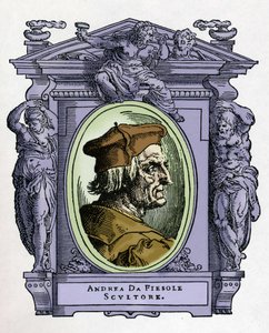 Portrett av ANDREA DA FIESOLE (Andrea Ferrucci av Giorgio Vasari