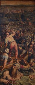 Tyrkernes rute ved Piombino, 1563-1565 av Giorgio Vasari