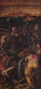 Storming av Monteriggioni, 1563-1565 av Giorgio Vasari
