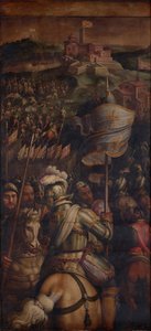 Erobringen av festningen Monastero, 1563-1565 av Giorgio Vasari