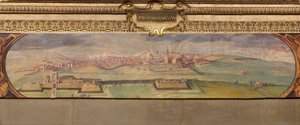 Utsikt over Siena, 1557-1558 av Giorgio Vasari