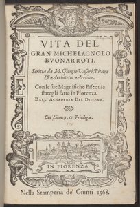 Livet til den store Michelagnolo Buonarroti av Giorgio Vasari
