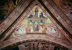 Allegori om lydighet (Fresco av Giotto (c.1266-1337)