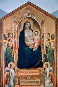 Madonna and Child Enthroned, c1300-1303 av Giotto di Bondone