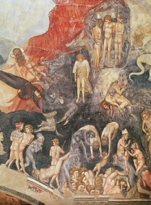 The Last Judgement, detalj om de fordømte, 1303-05 (se også 65227) av Giotto di Bondone