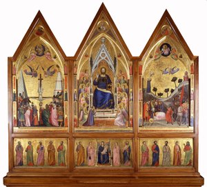 Stefaneschi Triptych, ca. 1320 (tempera på panel) av Giotto di Bondone