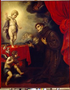 Visjon av Saint Antony av Padua av Giovan Battista Montini