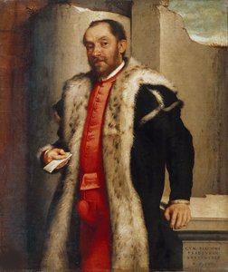 Portrett av Antonio Navagero, 1565. av Giovan Battista Moroni
