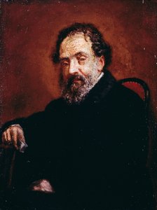 Portrett av maleren Enrico Carlo Augusto Scuri (Bergamo