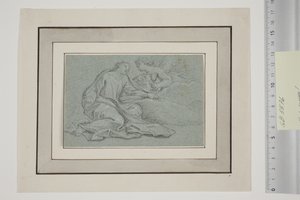 Kristus i Getsemane og engelen med kalken av Giovanni Agostino Ratti