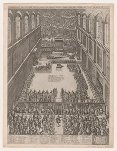 Mirror of Roman Magnificence: A Pavelig samling i det sixtinske kapell, Michelangelos L..., 1582.