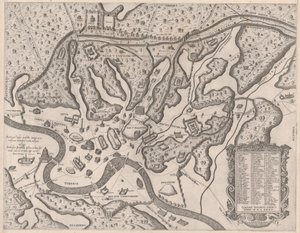 Mirror of Roman Magnificence: Antikkens Roma, og dets åser, fra vesten, 1582., 1582.