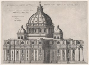 Mirror of Roman Magnificence: St. Peters, 1500-tallet., 1500-tallet.