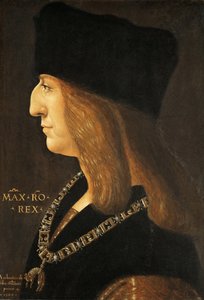 Portrett av keiser Maximilian I 1459-1519