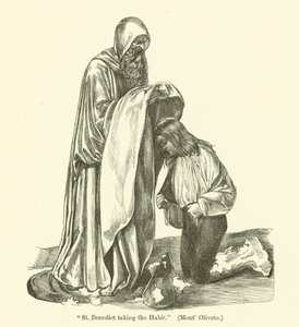 St. Benedict tar vanen av Giovanni Antonio Bazzi Sodoma