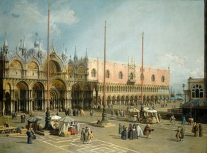 Markusplassen, Venezia, 1742-44