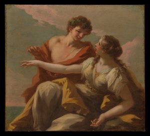 Bacchus og Ariadne av Giovanni Antonio Pellegrini