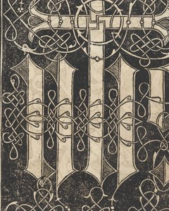 Eksempel på recammi, side 17 recto, 1530.