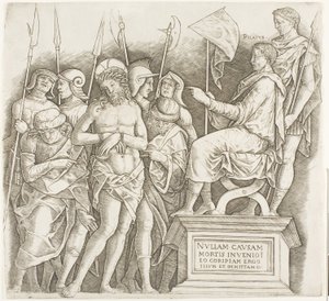Kristus før Pilatus av Giovanni Antonio da Brescia