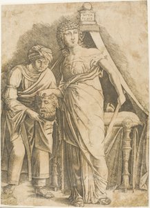 Judith med sjefen for Holofernes av Giovanni Antonio da Brescia