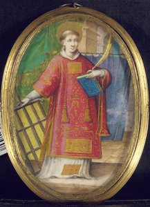 Saint Lawrence av Giovanni B. Castello