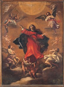 Madonna i ære av Giovanni Baglione