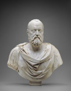 Byste av Cosimo I, storhertug av Toscana, ca. 1572 (marmor) av Giovanni Bandini