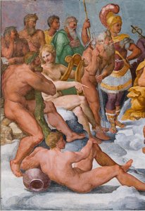 The Assembly of Gods, detalj av 3606292, ca. 1560 (fresco)