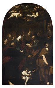 Jomfruens ekteskap av Giovanni Battista and Gherardini Melchiorre Crespi