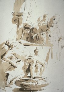 Fantasy on the Death of Seneca av Giovanni Battista Tiepolo