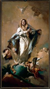 Ulastelig unnfangelse av Giovanni Battista Tiepolo