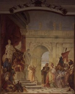 Die Großmut des Scipio von Giovanni Battista Tiepolo