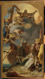 Martyrdom of Saint Clement, ca. 1734-39 (olje på lerret) av Giovanni Battista Tiepolo