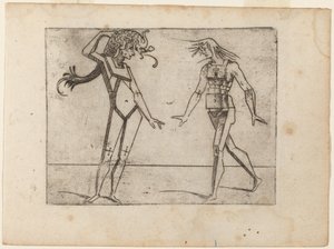 Fra "Bizzarie di diverse figurer" av Giovanni Battista Bracelli