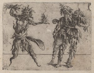 Fra "Bizzarie di diverse figurer" av Giovanni Battista Bracelli