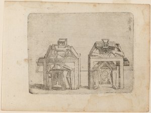 Fra "Bizzarie di diverse figurer" av Giovanni Battista Bracelli