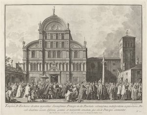 Dogebesøk til San Zaccaria påskedag, 17631766.