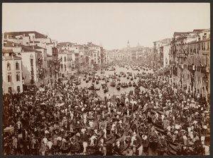 Venezia - Regattaen av Giovanni Battista Brusa