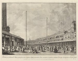 Prosesjon på Corpus Christi-dagen på Piazza San Marco