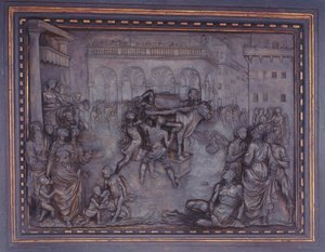 Phalaris og oksen fra Perillus, 15901600. av Giovanni Battista Caccini