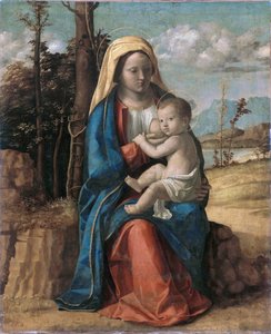 Madonna og barnet av Giovanni Battista Cima da Conegliano