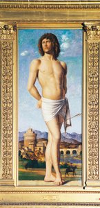 St Sebastian, ca. 1502 (olje på panel)
