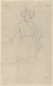 En tyrker [recto] av Giovanni Battista Cipriani