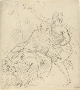 Angelica og Medoro av Giovanni Battista Cipriani