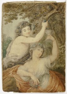 Bacchus og Maiden av Giovanni Battista Cipriani
