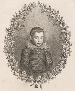 John Milton som gutt, 1760. av Giovanni Battista Cipriani