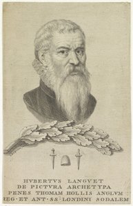 Portrett av diplomaten Hubert Languet av Giovanni Battista Cipriani