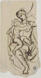 Venus og Amor av Giovanni Battista Cipriani