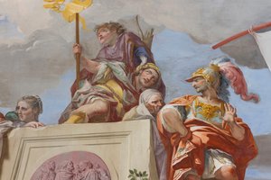 The Sacrifice of Iphigenia (Sacrificio di Ifigenia), detalj